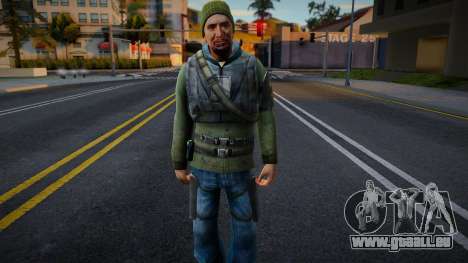 Half-Life 2 Rebels Male v8 pour GTA San Andreas