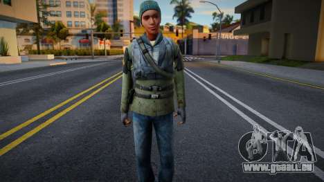 Half-Life 2 Rebels Female v3 für GTA San Andreas