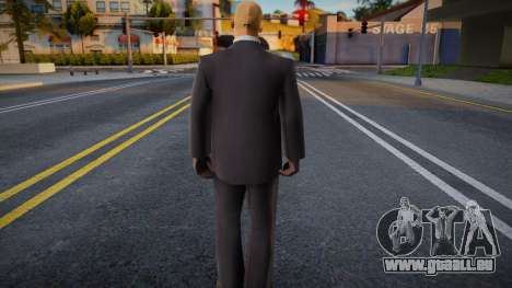 Skin Agent 47 Silverballer Of Hitman pour GTA San Andreas