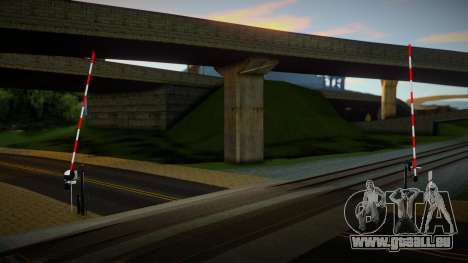 Railroad Crossing Mod Slovakia v28 pour GTA San Andreas