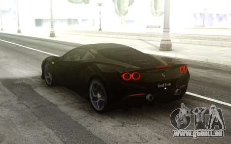Ferrari F8 Tributo Black pour GTA San Andreas