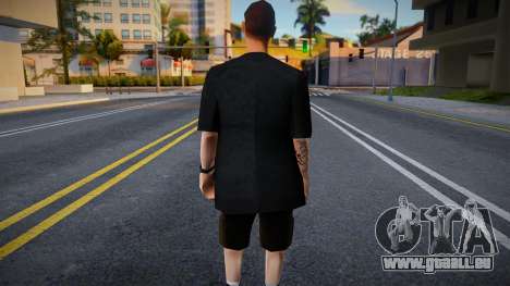 Bärtiger Typ mit Tattoos für GTA San Andreas
