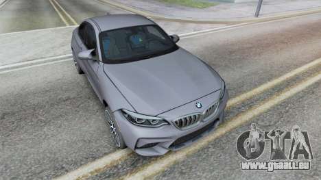 BMW M2 Competition (F87) Dove Gray pour GTA San Andreas