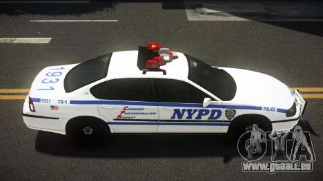 2000 Chevrolet Impala NYPD pour GTA 4