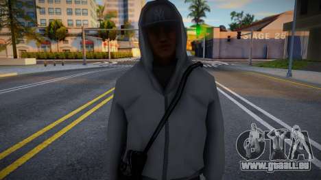 Le gars au sweat à capuche blanc pour GTA San Andreas