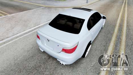 BMW M5 (E60) Pastel Blue pour GTA San Andreas