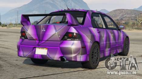 Mitsubishi Lancer Evolution IX MR Purple Plum