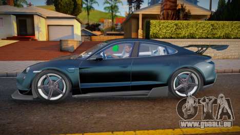 Porsche Taycan Turbo S Sapphire pour GTA San Andreas