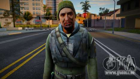 Half-Life 2 Rebels Male v8 pour GTA San Andreas