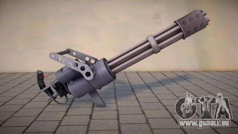 Standart Minigun HD pour GTA San Andreas