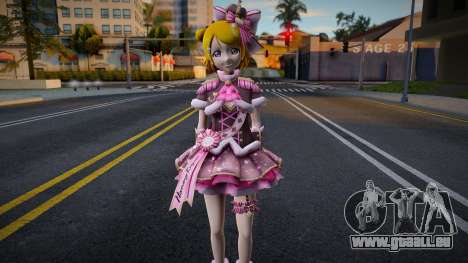 Hanayo Love Live Recolor 2 pour GTA San Andreas