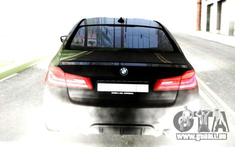 BMW M5 F90 black series pour GTA San Andreas