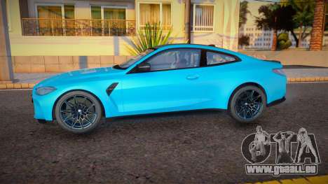 BMW M4 Competition Sapphire pour GTA San Andreas