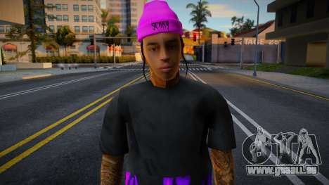 Guy en tenue Nirvana pour GTA San Andreas