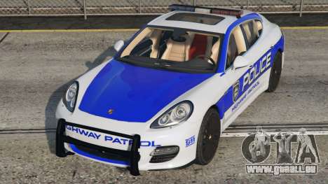 Porsche Panamera Turbo Police Hot Pursuit