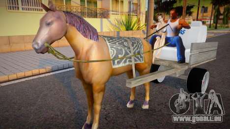Modified Horse Cart pour GTA San Andreas