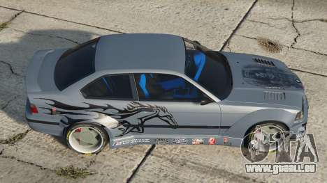 BMW M3 Rocket Bunny (E36) Bermuda Gray