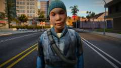 Half-Life 2 Rebels Female v4 pour GTA San Andreas