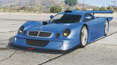 Mercedes-Benz CLK LM AMG Coupe Bahama Blue [Replace] pour GTA 5