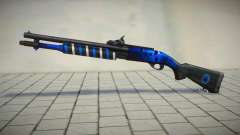 Blue Chromegun Toxic Dragon by sHePard für GTA San Andreas