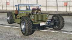 Willys Jeep Hot Rod Gold Fusion [Replace] pour GTA 5