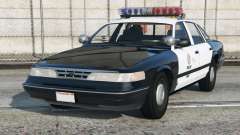 Ford Crown Victoria LSPD Eerie Black [Add-On] pour GTA 5