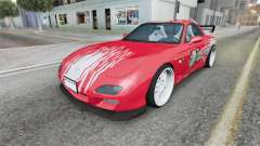 Mazda RX-7 Fast & Furious für GTA San Andreas