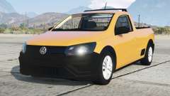 Volkswagen Saveiro Pastel Orange [Replace] pour GTA 5
