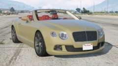 Bentley Continental GT Convertible 2011 Misty Moss [Add-On] pour GTA 5