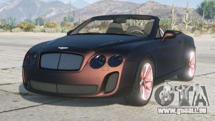 Bentley Continental Supersports ISR Convertible 2011 Mirage [Replace] für GTA 5