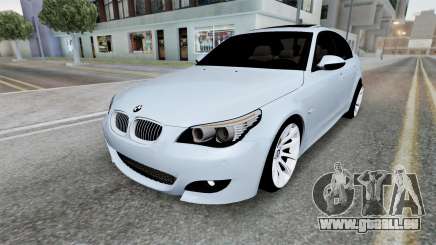 BMW M5 (E60) Pastel Blue für GTA San Andreas