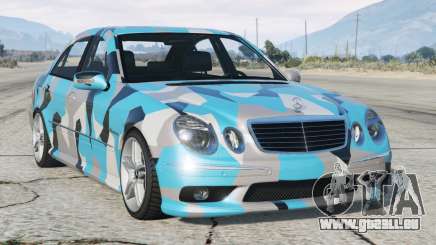 Mercedes-Benz E 55 AMG (W211) Dark Turquoise [Replace] pour GTA 5