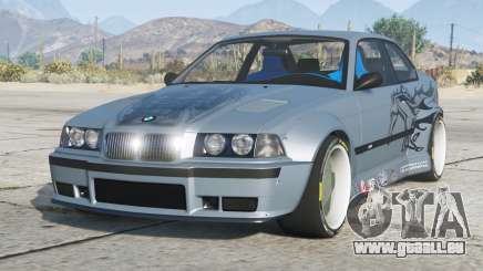 BMW M3 Rocket Bunny (E36) Bermuda Gray [Replace] pour GTA 5