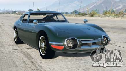 Toyota 2000GT Deep Teal [Add-On] pour GTA 5