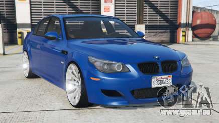BMW M5 (E60) Congress Blue [Add-On] pour GTA 5