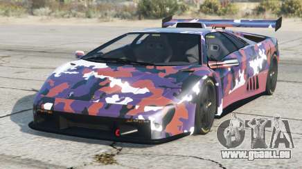 Lamborghini Diablo Dark Blue Gray pour GTA 5