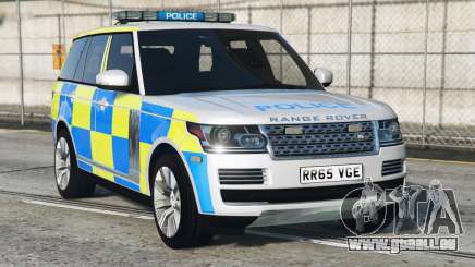 Range Rover Vogue Police [Add-On] pour GTA 5