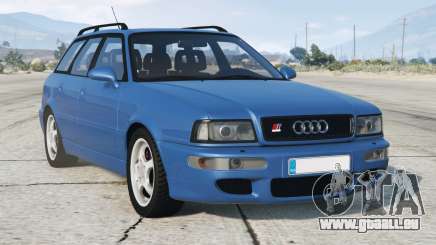 Audi RS 2 Avant (8C) Bahama Blue [Replace] pour GTA 5