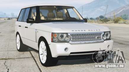Range Rover Supercharged (L322) Light Gray [Replace] pour GTA 5