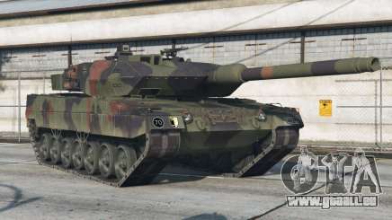 Leopard 2A6 Rifle Green [Replace] pour GTA 5