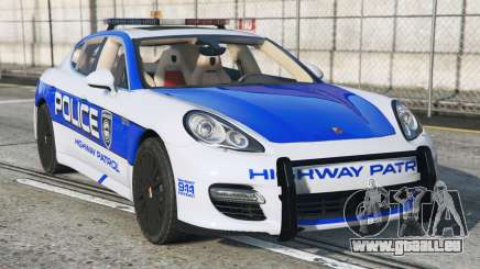 Porsche Panamera Turbo Police Hot Pursuit [Add-On] pour GTA 5