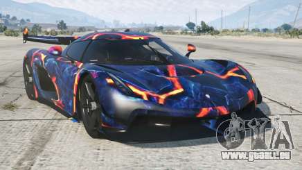 Koenigsegg Jesko Regal Blue pour GTA 5