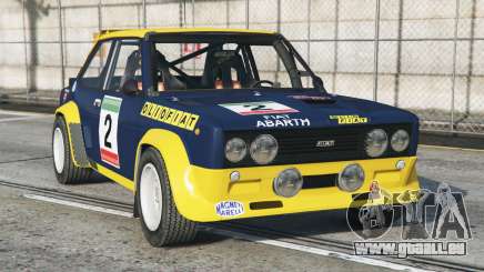 Fiat 131 Abarth Elephant [Replace] pour GTA 5