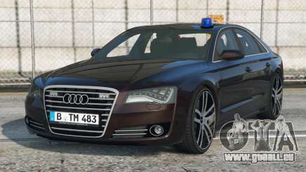 Audi A8 Unmarked Police [Add-On] pour GTA 5