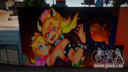 Mural Peach pour GTA San Andreas