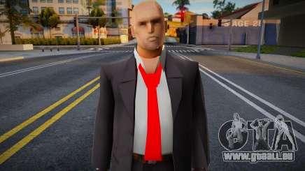 Skin Agent 47 Silverballer Of Hitman für GTA San Andreas