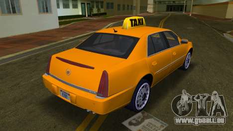 Cadillac DTS Taxi pour GTA Vice City