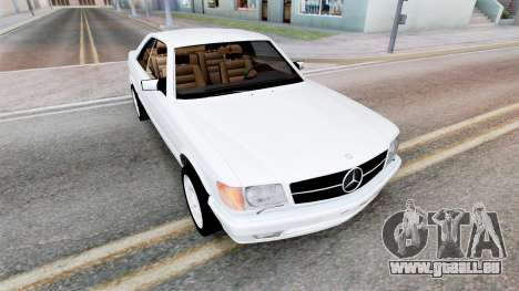 Mercedes-Benz 560 SEC (C126) Bon Jour für GTA San Andreas