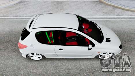 Peugeot 206 GTi Loblolly pour GTA San Andreas