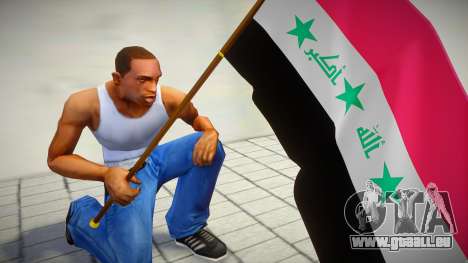 Iraqi flag during American puppet government (20 für GTA San Andreas